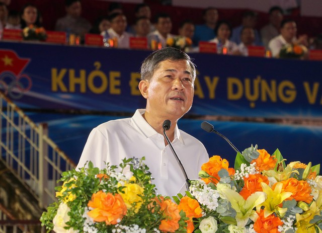 Khai mạc Đại hội Thể dục Thể thao tỉnh Nghệ An lần thứ X: Hào khí sông Lam và khát vọng vươn cao của thể thao xứ Nghệ- Ảnh 6.