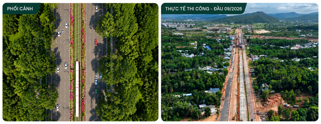 Diện mạo tổ hợp công trình đón APEC 2027 trên đảo Ngọc sau một năm thi công - Ảnh 3.
