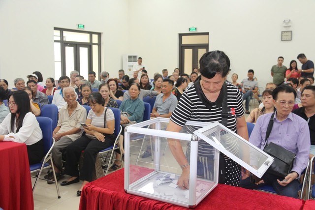 Hà Nội: Bố trí nhà ở xã hội cho các hộ gia đình bị thu hồi đất làm Vành đai 1 tại Dự án NO1 Hạ Đình- Ảnh 1.
