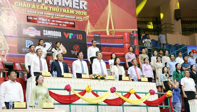 Khai mạc Giải Vô địch Kun Khmer Châu Á lần thứ I tại TP Cần Thơ- Ảnh 1.