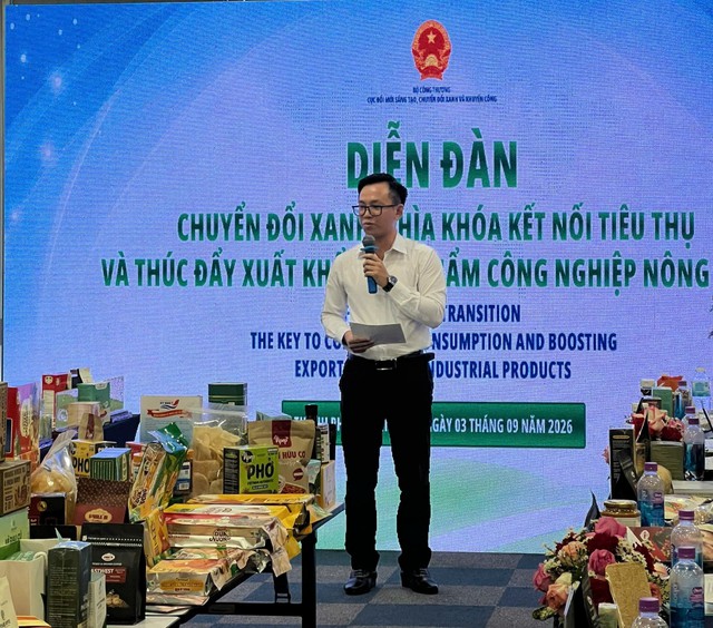 Diễn đàn chuyển đổi xanh: Chìa khóa kết nối tiêu thụ và thúc đẩy xuất khẩu sản phẩm công nghiệp nông thôn - Ảnh 3.