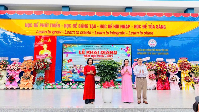 Trường Tiểu học Lưu Chí Hiếu: Rộn ràng ngày hội khai trường năm học mới 2026-2027- Ảnh 3.