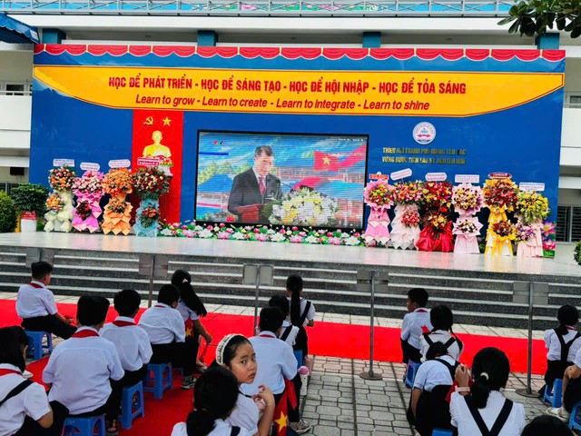 Trường Tiểu học Lưu Chí Hiếu: Rộn ràng ngày hội khai trường năm học mới 2026-2027- Ảnh 2.