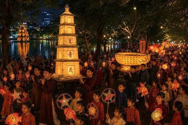 Để Trung thu trở thành dấu ấn văn hóa của Hà Nội- Ảnh 1.