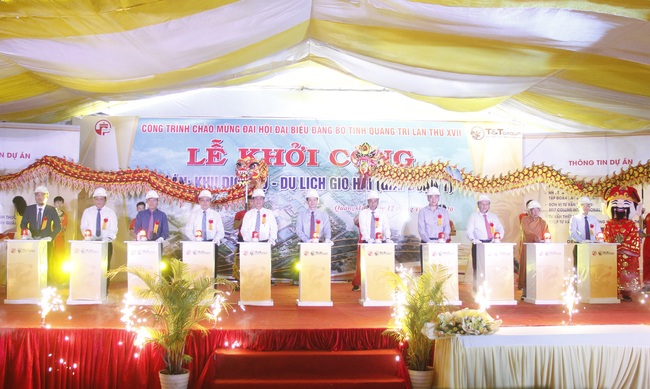 T&T Group khởi công dự án Khu dịch vụ - du lịch gần 4.500 tỷ tại Quảng Trị - Ảnh 1.