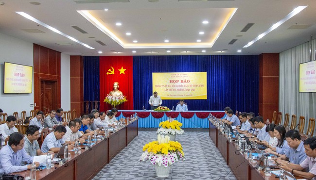 Đại hội Đảng bộ tỉnh Cà Mau lần thứ XVI diễn ra từ ngày 26- 28/10 - Ảnh 1.