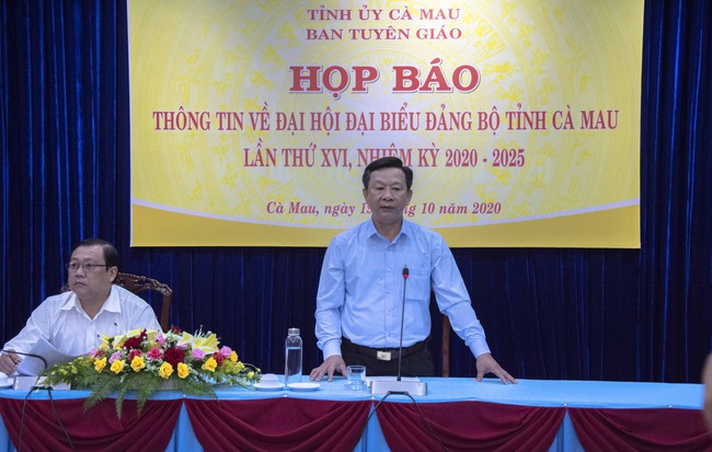 Đại hội Đảng bộ tỉnh Cà Mau lần thứ XVI diễn ra từ ngày 26- 28/10 - Ảnh 2.