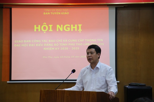 Phú Thọ: Hoàn tất công tác chuẩn bị Đại hội đại biểu Đảng bộ tỉnh Phú Thọ lần thứ XIX nhiệm kỳ 2020 – 2025  - Ảnh 1.