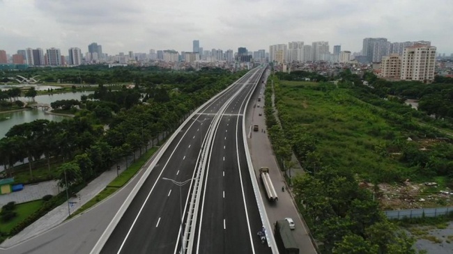 Dự án cầu cạn Mai Dịch - Nam Thăng Long đã hoàn thành thi công, đảm bảo các điều kiện để thông xe đưa vào khai thác từ 10/10/2020.