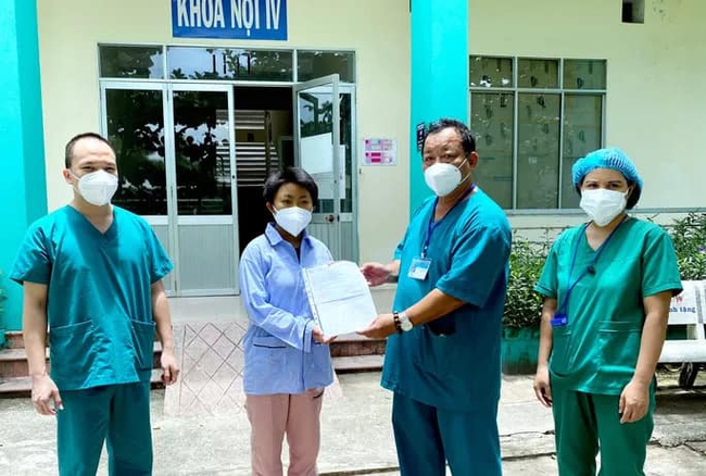 Bệnh viện Phổi Đà Nẵng công bố chữa khỏi cho bệnh nhân 783