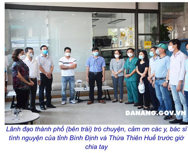 Đà Nẵng: Chia tay 52 y, bác sĩ Bình Định và Thừa Thiên Huế - Ảnh 2.
