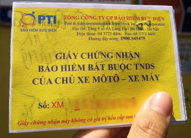 Bộ GTVT trả lời cử tri liên quan đến đề nghị bỏ quy định bắt buộc mua bảo hiểm dân sự xe máy - Ảnh 1.