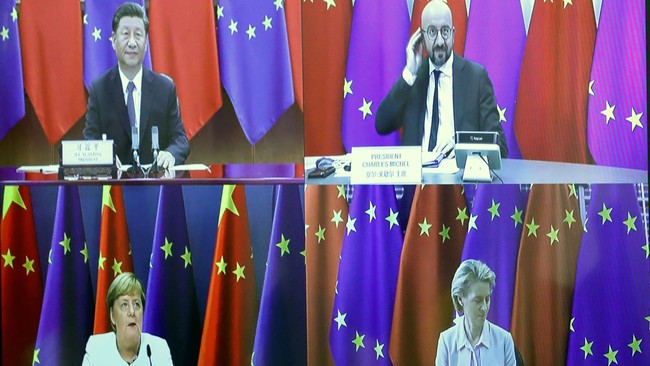 Chủ tịch Trung Quốc kêu gọi quan hệ chặt chẽ hơn với EU - Ảnh 1.