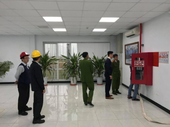 Hưng Yên: Xử phạt 5 doanh nghiệp vi phạm về nghiệm thu PCCC - Ảnh 1.