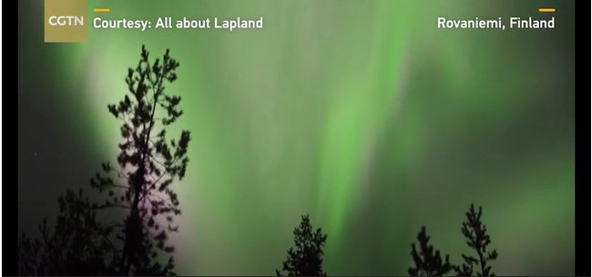 Phần Lan: Chiêm ngưỡng cực quang uốn lượn trên nền trời đêm tuyệt đẹp - Ảnh 1.