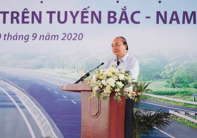 Thủ tướng dự lễ khởi công dự án cao tốc Mai Sơn-Quốc lộ 45 - Ảnh 1.