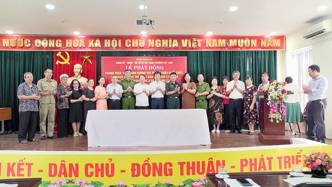 Phường Cát Linh: Đẩy mạnh phong trào “Toàn dân chung tay phòng cháy, chữa cháy”- Ảnh 1.