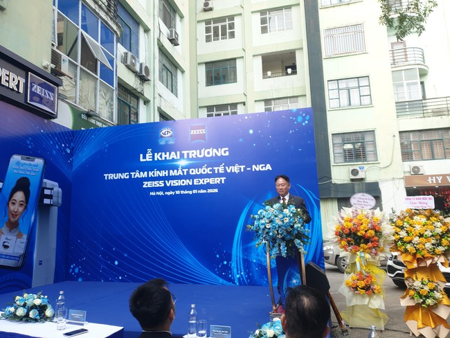 Trung tâm kính mắt Quốc tế Việt - Nga x ZEISS Vision Expert khai trương cơ sở thứ hai tại Hà Nội- Ảnh 1.