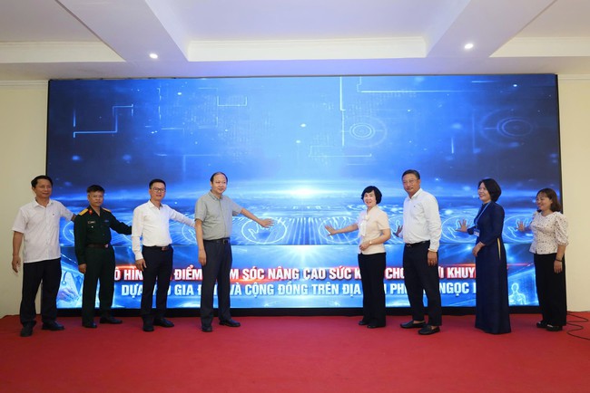 Phường Ngọc Hà thí điểm mô hình chăm sóc sức khỏe người khuyết tật tại gia đình, cộng đồng- Ảnh 1.