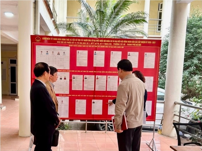 Phường Tây Hồ chủ động, tích cực chuẩn bị cho ngày bầu cử- Ảnh 1.