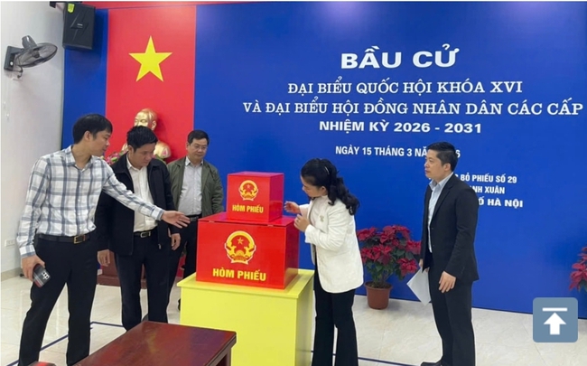 Phường Thanh Xuân kiểm tra công tác chuẩn bị cho ngày bầu cử- Ảnh 1.