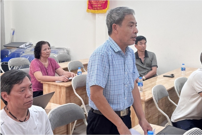 Phường Tây Hồ đối thoại với người dân về dự án đường Đặng Thai Mai kéo dài- Ảnh 3.