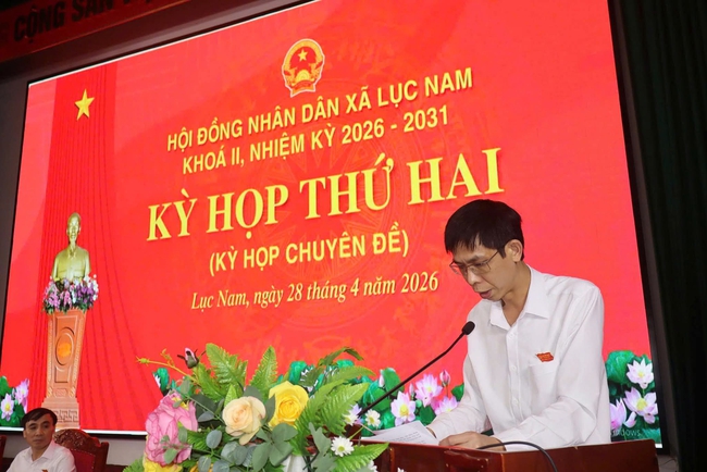 Kỳ họp chuyên đề HĐND xã Lục Nam khóa II: Hoàn thiện quy chế, kiện toàn tổ chức bộ máy- Ảnh 4.