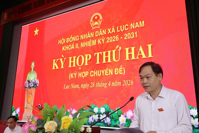 Kỳ họp chuyên đề HĐND xã Lục Nam khóa II: Hoàn thiện quy chế, kiện toàn tổ chức bộ máy- Ảnh 5.