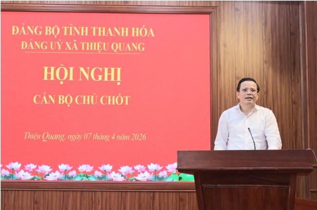 Xã Thiệu Quang: Tổ chức Hội nghị cán bộ chủ chốt về công tác quy hoạch cán bộ- Ảnh 4.