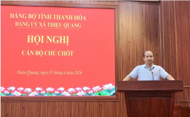 Xã Thiệu Quang: Tổ chức Hội nghị cán bộ chủ chốt về công tác quy hoạch cán bộ- Ảnh 5.