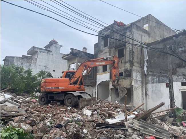 Gỡ vướng 55 trường hợp, Thanh Liệt hoàn thành giải phóng mặt bằng dự án nút giao đường 70 trước hạn- Ảnh 1.