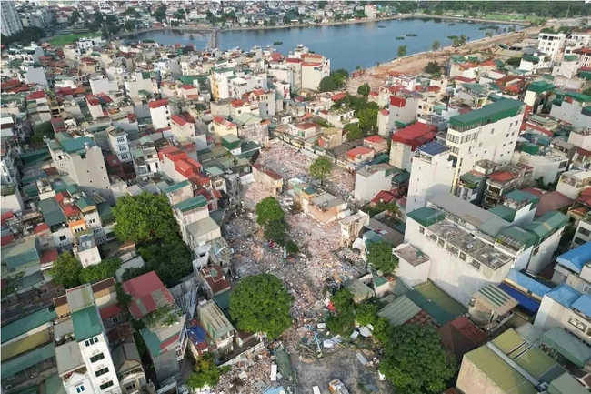 Phường Khương Đình: Cơ bản hoàn thành giải phóng mặt bằng dự án Vành đai 2,5- Ảnh 1.