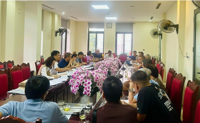 58 hộ dân đồng thuận bàn giao mặt bằng Dự án Núi Trúc - Sơn Tây- Ảnh 1. 58 hộ dân đồng thuận bàn giao mặt bằng Dự án Núi Trúc - Sơn Tây- Ảnh 1.