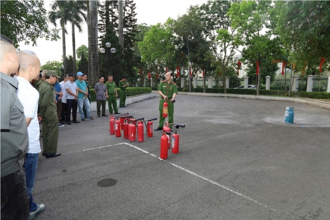 Phường Yên Sở: Tăng cường siết chặt công tác phòng cháy tại khu dân cư- Ảnh 2.
