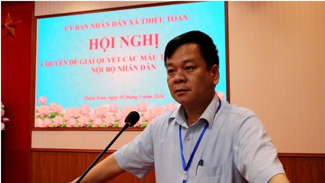 Xã Thiệu Toán: Tăng cường phòng ngừa, giải quyết mâu thuẫn ngay từ cơ sở- Ảnh 2.