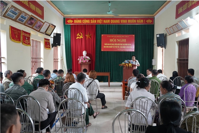 Phường Phúc Thuận: Triển khai kiểm đếm phục vụ Dự án Khu công nghiệp Tây Phổ Yên- Ảnh 1.