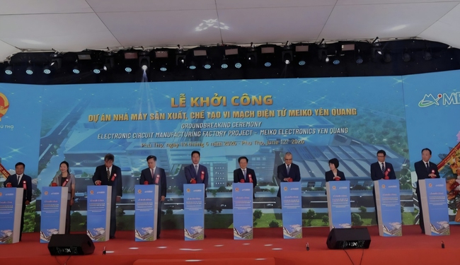 Phú Thọ: Thu hút gần 1,4 tỷ USD FDI và thành lập mới 2.300 doanh nghiệp trong 5 tháng đầu năm 2026- Ảnh 1. Phú Thọ: Thu hút gần 1,4 tỷ USD FDI và thành lập mới 2.300 doanh nghiệp trong 5 tháng đầu năm 2026- Ảnh 1.