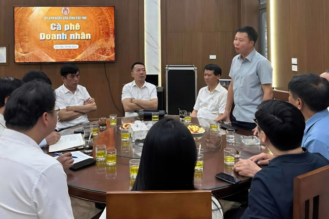 Cà phê doanh nhân - hiệu quả giữa chính quyền và doanh nghiệp- Ảnh 3.