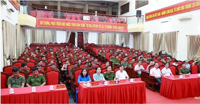Thiệu Hóa kiện toàn 20 Tổ bảo vệ an ninh, trật tự ở cơ sở- Ảnh 1.