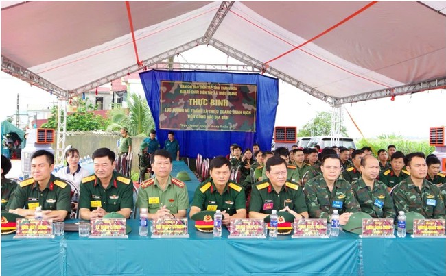 Xã Thiệu Quang hoàn thành xuất sắc Diễn tập chiến đấu phòng thủ năm 2026- Ảnh 1.
