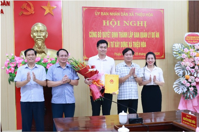 Thiệu Hóa thành lập Ban Quản lý dự án đầu tư xây dựng- Ảnh 3.
