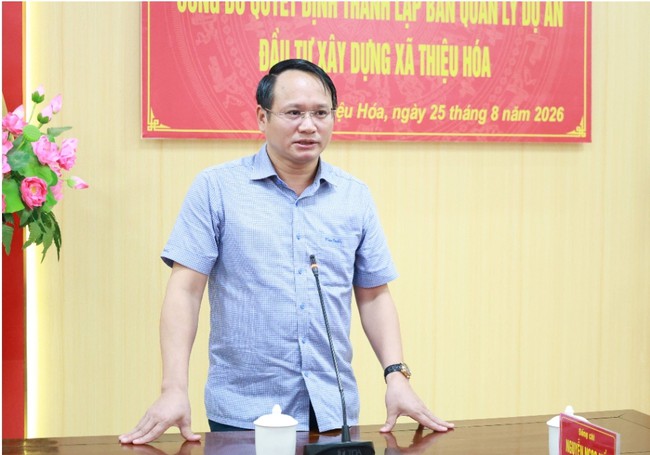 Thiệu Hóa thành lập Ban Quản lý dự án đầu tư xây dựng- Ảnh 4.