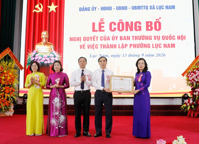 Lục Nam đón nhận Nghị quyết thành lập phường, mở ra chặng đường phát triển mới- Ảnh 6.