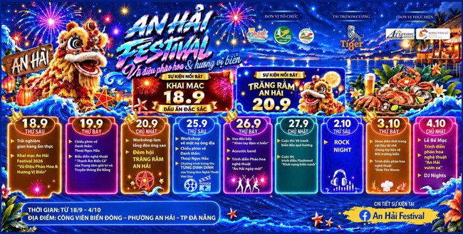 Đà Nẵng: Vũ điệu pháo hoa và hương vị biển trong đêm khai mạc An Hải Festival 2026- Ảnh 10.