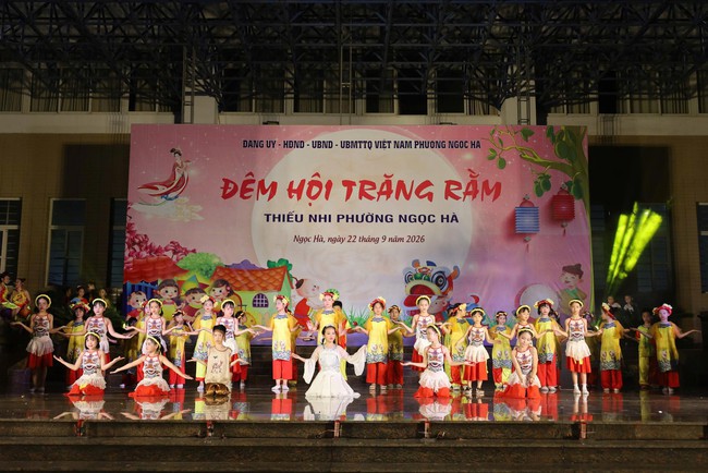 Phường Ngọc Hà lan tỏa yêu thương trong Đêm hội Trăng rằm thiếu nhi năm 2026- Ảnh 2.