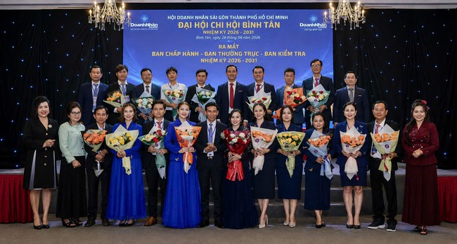 Chi hội Bình Tân Hội Doanh nhân Sài Gòn kiện toàn bộ máy, mở rộng không gian kết nối doanh nhân- Ảnh 1.