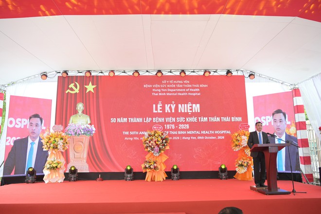 Bệnh viện Sức khỏe Tâm thần Thái Bình: 50 năm xây dựng và phát triển vì sức khỏe nhân dân- Ảnh 1.