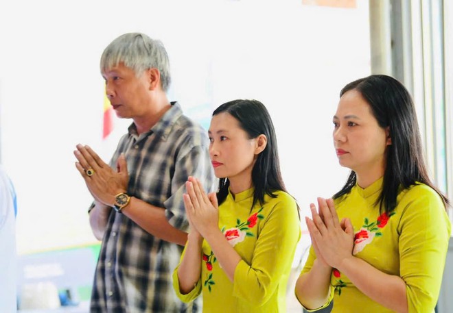 Nghệ An: Hội nhà báo dâng hương tri ân 555 nhà báo liệt sĩ tại Âu Lạc Cổ Tự - Ảnh 4.