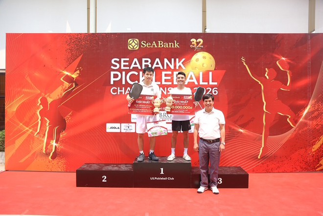 SeABank Pickleball Championship 2026: 416 VĐV tranh tài, gây quỹ từ thiện gần 620 triệu đồng cho giáo dục và môi trường - Ảnh 5.