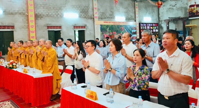Nghệ An: Lễ khởi công xây dựng Nhà tưởng niệm Anh linh Liệt sĩ Nhà báo Cách mạng Việt Nam tại Chùa Da- Ảnh 2.